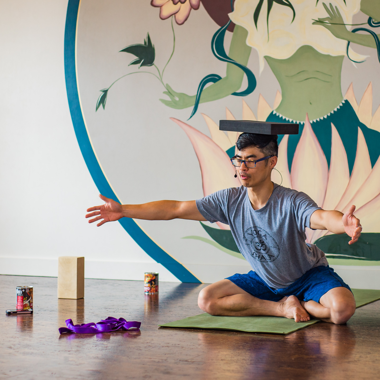 Jeff Mah, Teacher and co-owner of The Yoga Lounge, Canmore, Alberta